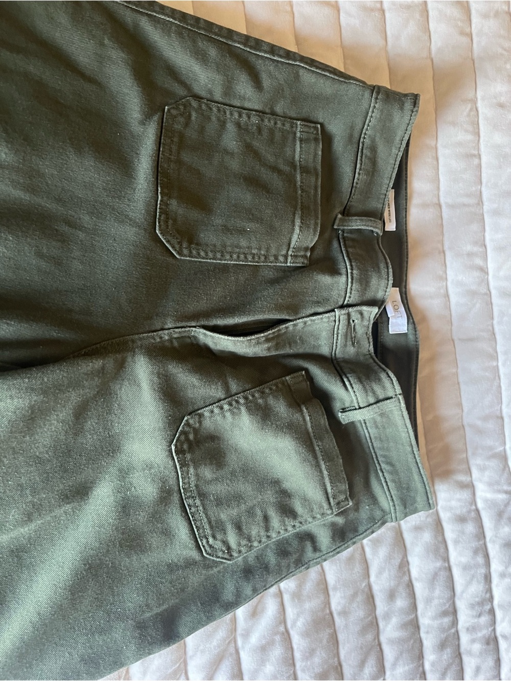 Olive Green Utility Pants